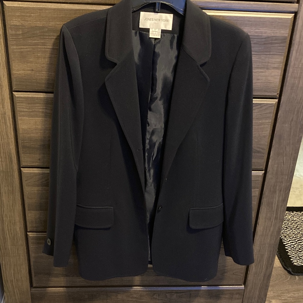 Jones New York Classic Blue Jacket